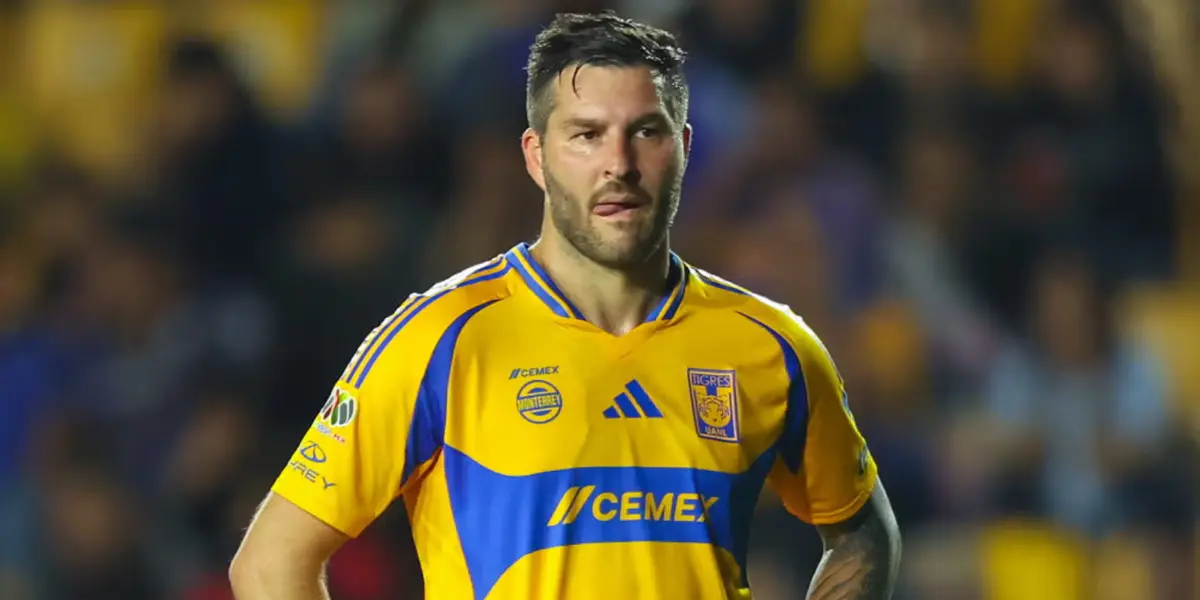 Gignac en partido con Tigres. Foto: Récord