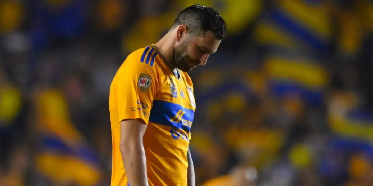 Gignac en partido con Tigres. Foto: Récord