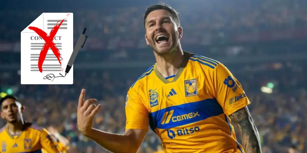 Gignac en partido. Foto: La verdad noticias
