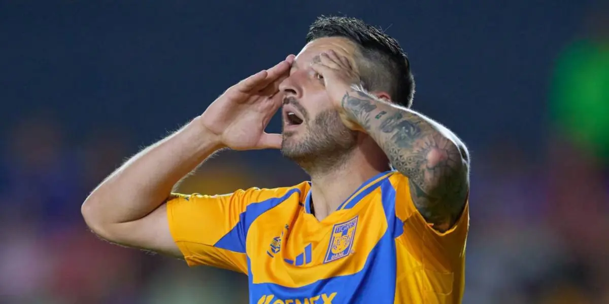 Gignac en partido. Foto: Vanguardia