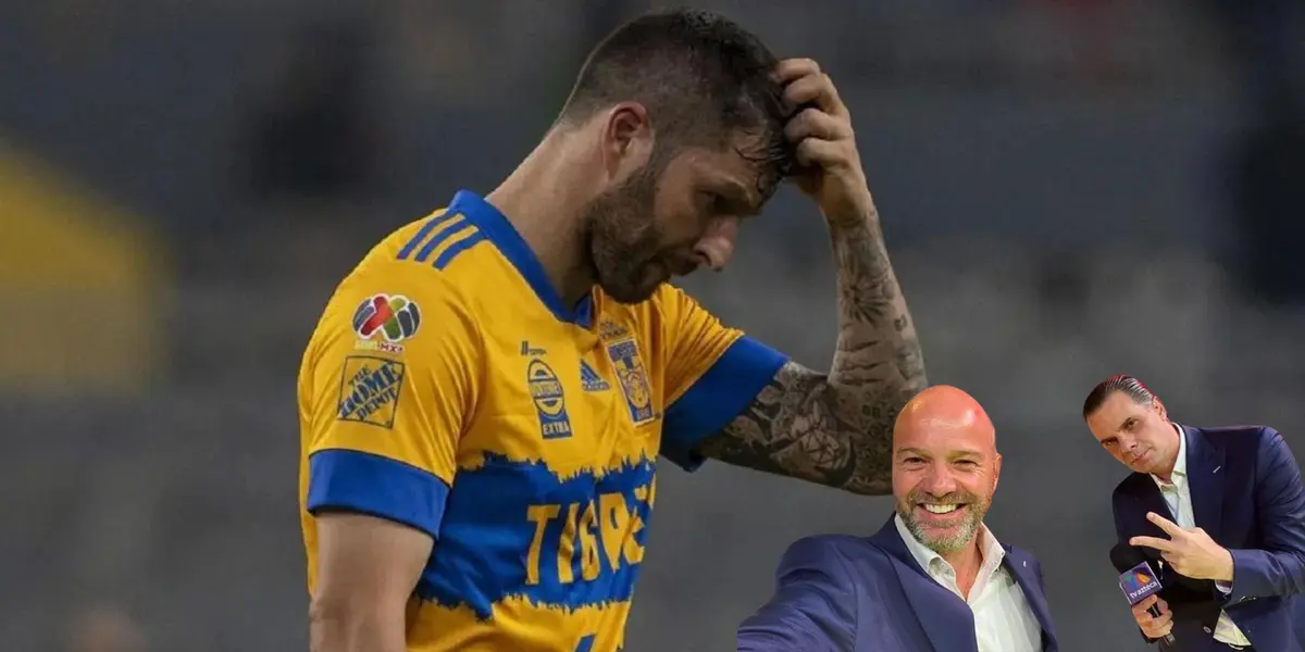Gignac preocupado en juego con Tigres. Foto: Excélsior
