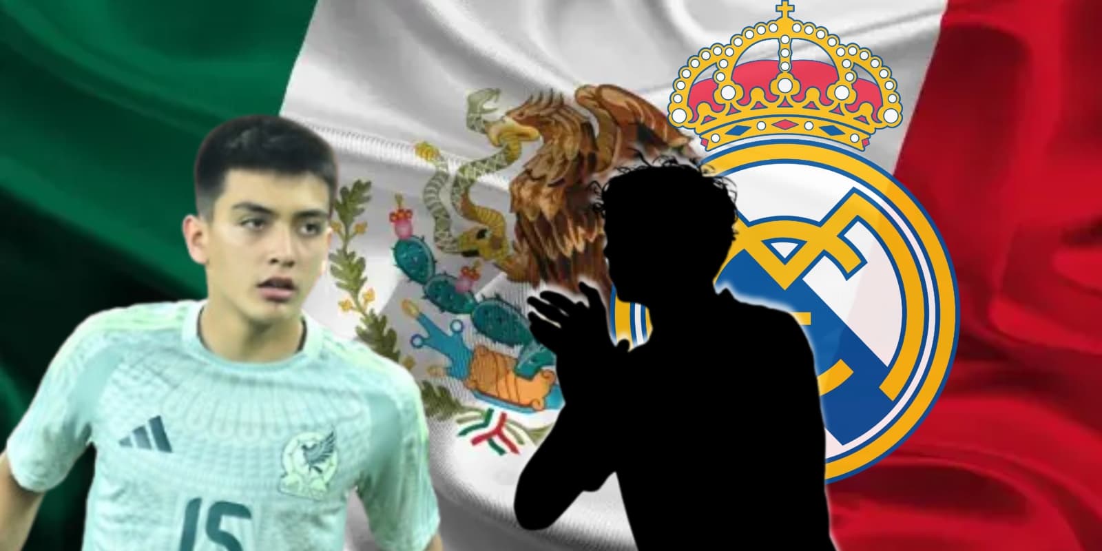Gilberto Mora junto a futbolista incógnito / FOTO MILENIO