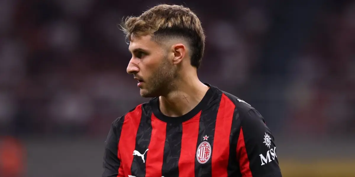 Giménez en partido. Foto: AC Milán