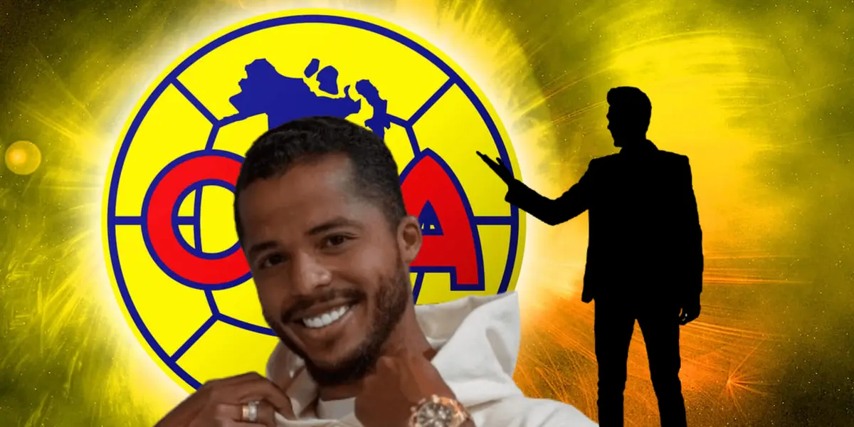 Giovani dos Santos y silueta de hombre en traje/Foto Wallpapers.com