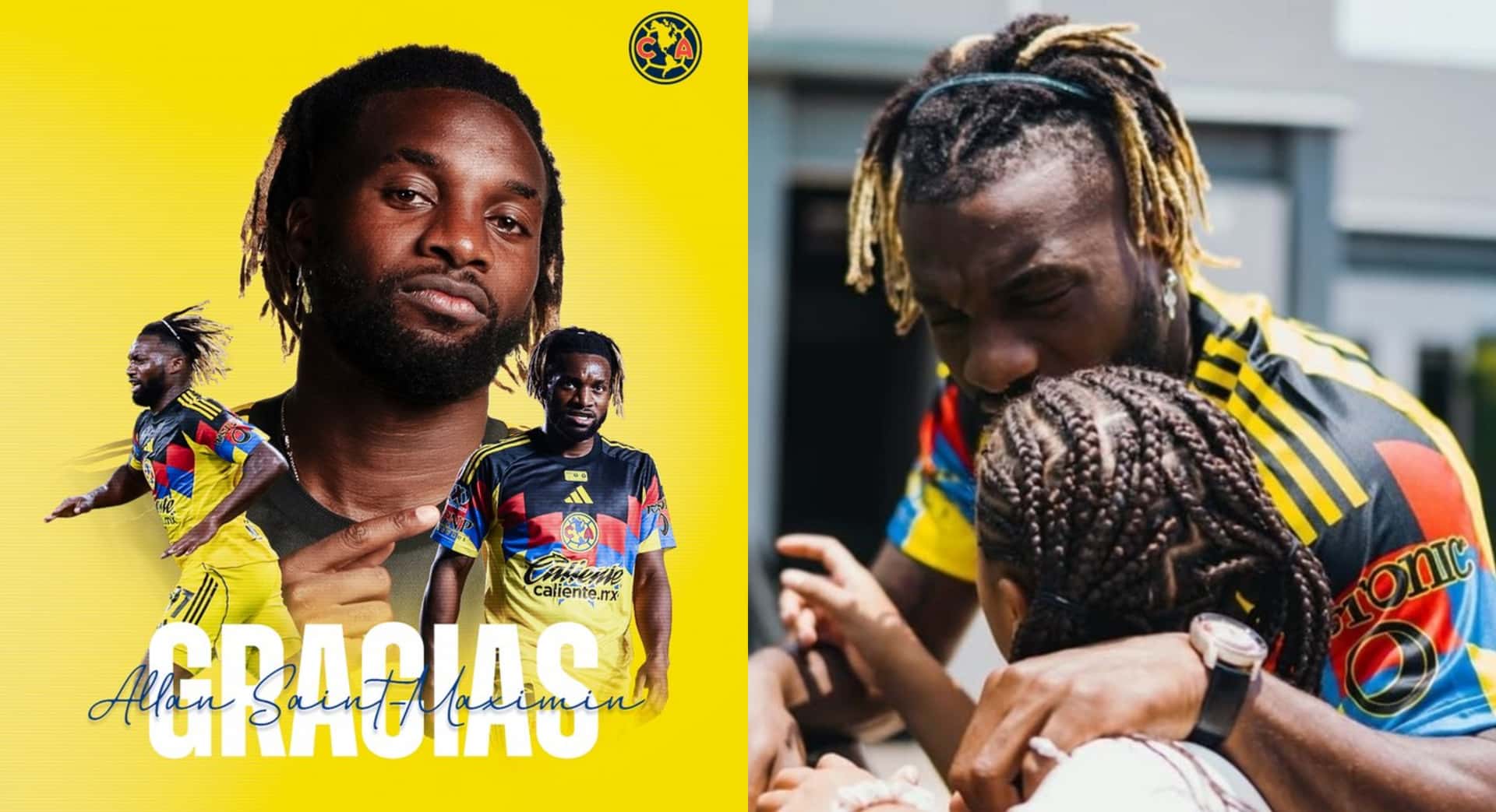 Golpe doble en el Nido: Allan Saint-Maximin se suma a Fidalgo y sale del América
