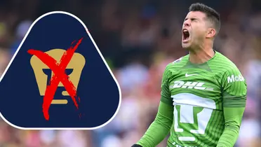 González en partido con Pumas. Foto: ESTO