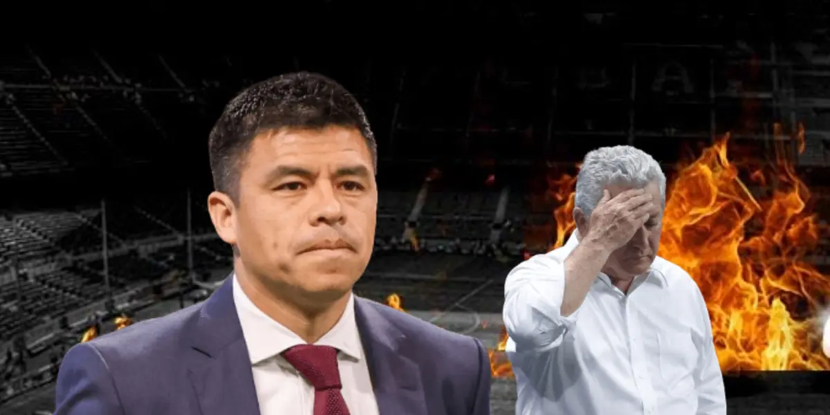 Gonzalo Pineda y Víctor Manuel Vucetich/Foto Fútbol Total.