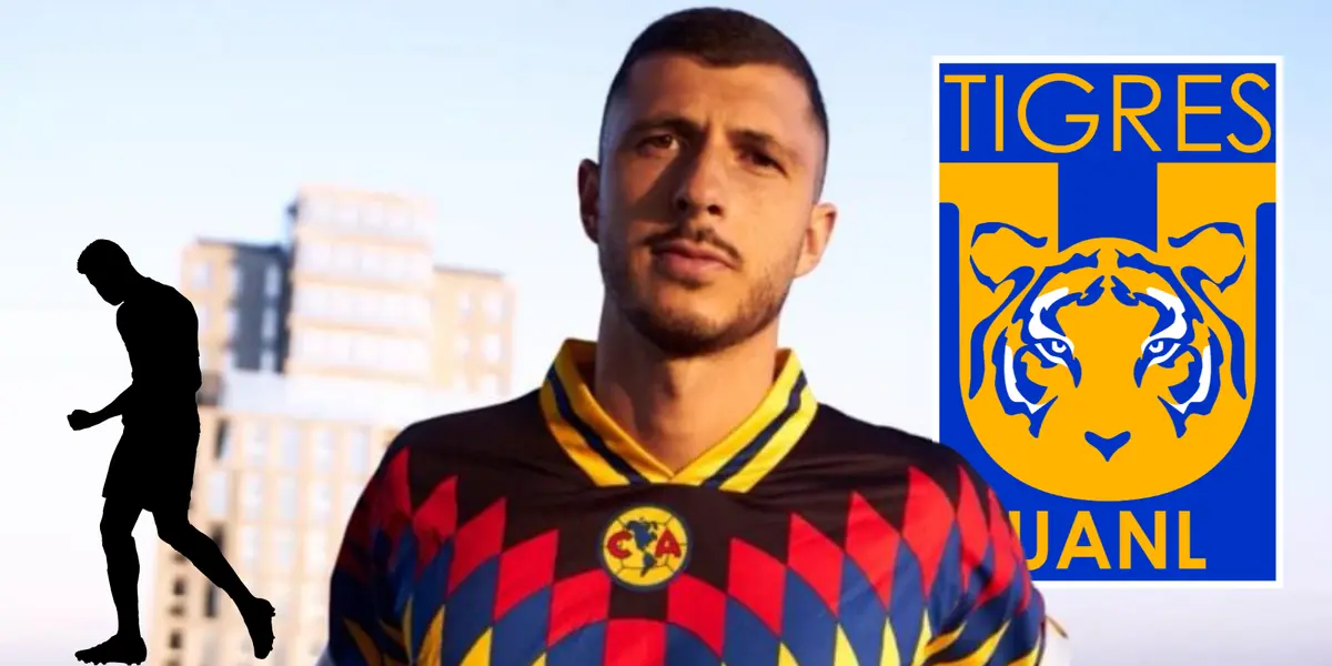 Guido luciendo jersey retro del América. Foto: Club América