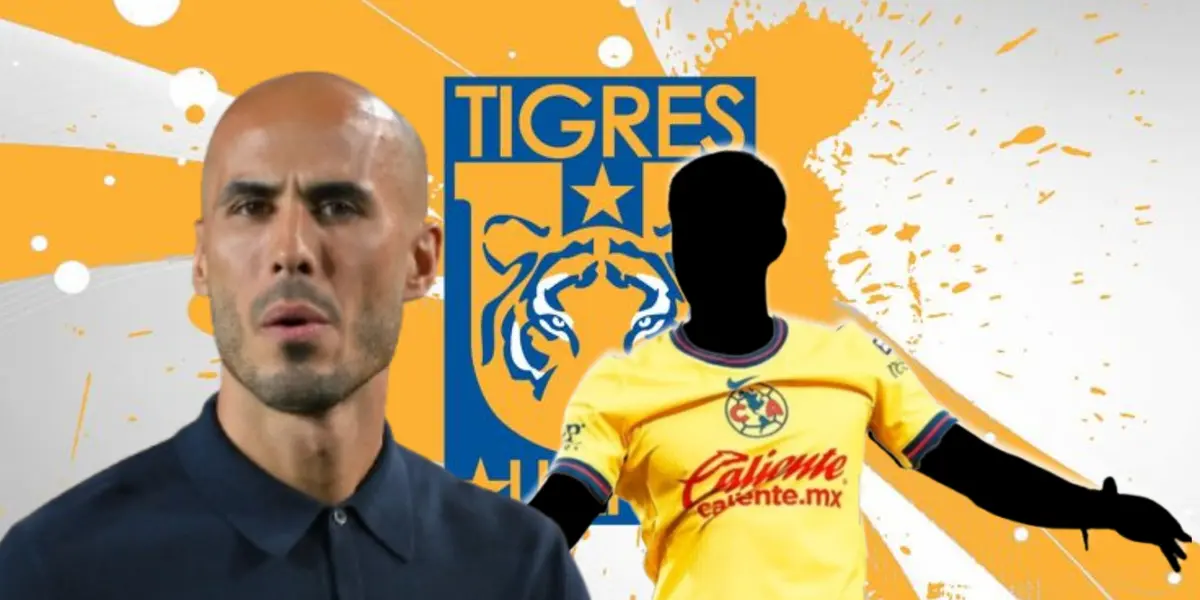 Guido Pizarro junto a futbolista incógnito del América / FOTO GETTY IMAGES