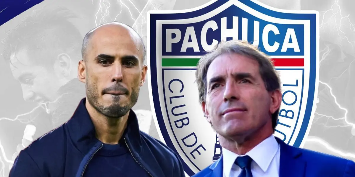 Guido Pizarro y Guillermo Almada/Foto Club Pachuca.