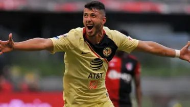 Guido Rodríguez festejando su gol ante Atlas / FOTO ESPN