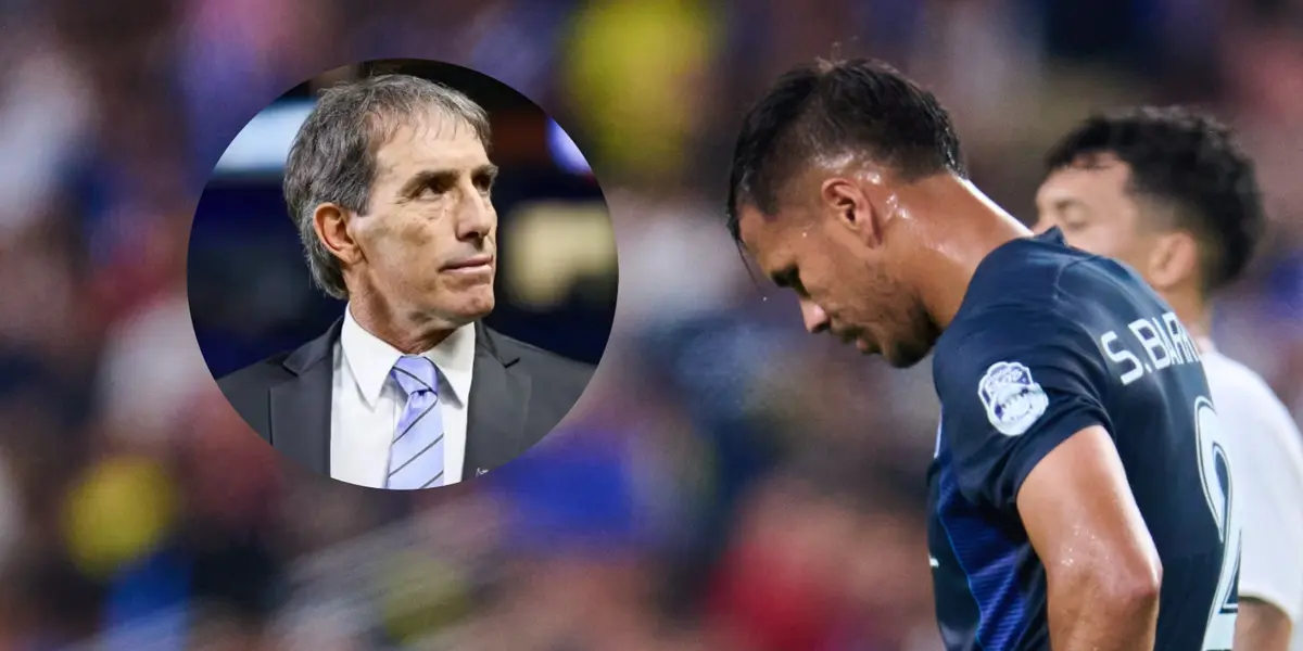 Guillermo Almada junto a futbolista de Pachuca / FOTO RÉCORD