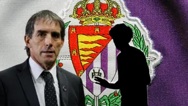 Guillermo Almada junto a futbolista incógnito / FOTO RÉCORD