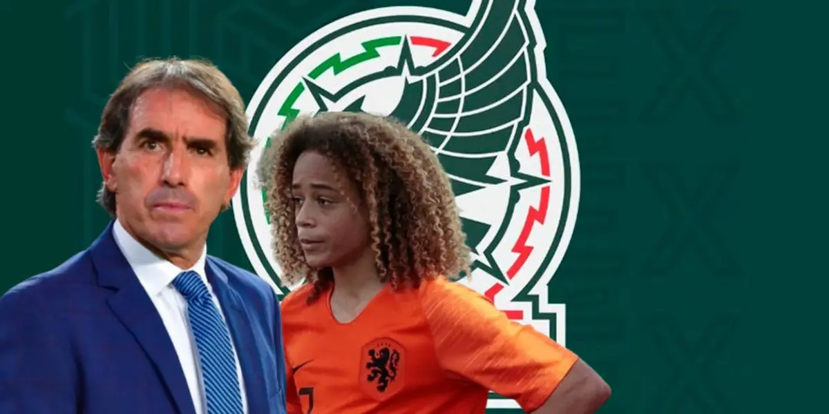 Guillermo Almada junto a Xavi Simons / FOTO MÁS DEPORTE