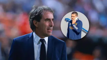 Guillermo Almada y Juan Román Riquelme/ Foto Juan Futbol.