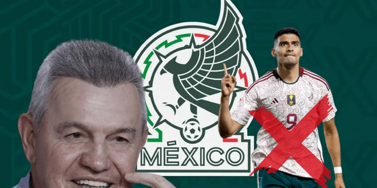 Guillermo Martínez con cruz y Javier Aguirre/ Foto TV Azteca.