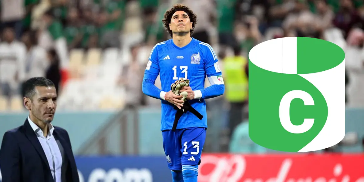 Guillermo Ochoa como capitán en partido con México. Foto: PorEsto