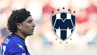 Guillermo Ochoa con la playera del Salernitana / Foto: Marca