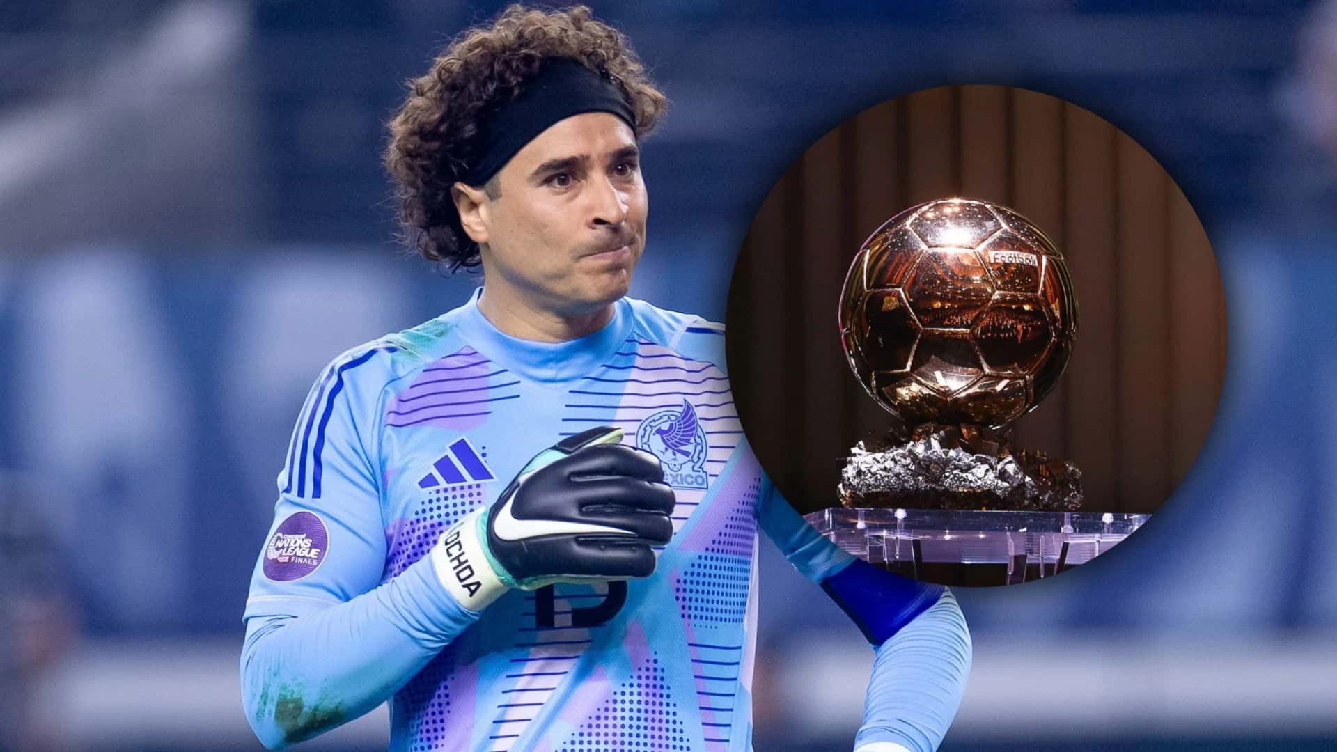 Guillermo Ochoa con la selección mexicana