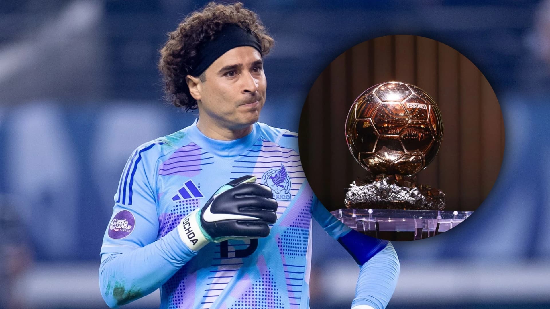 Guillermo Ochoa con la selección mexicana