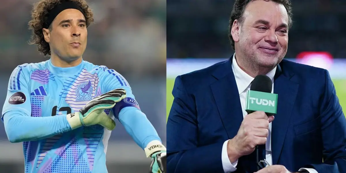 Guillermo Ochoa-David Faitelson / Foto: TUDN