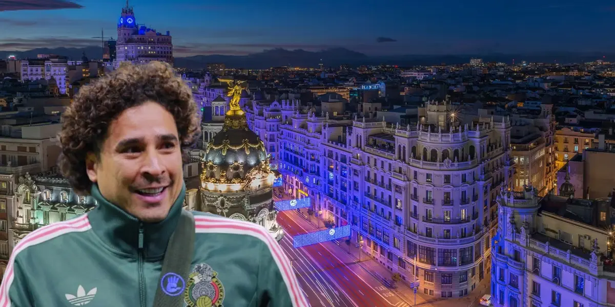Guillermo Ochoa en la ciudad de Madri / FOTO SPORTSMEDIA
