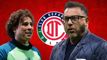 Guillermo Ochoa junto a Antonio Mohamed / FOTO MEDIOTIEMPO