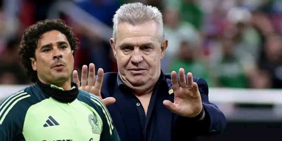 Guillermo Ochoa junto a Javier Aguirre / FOTO MEXSPORT