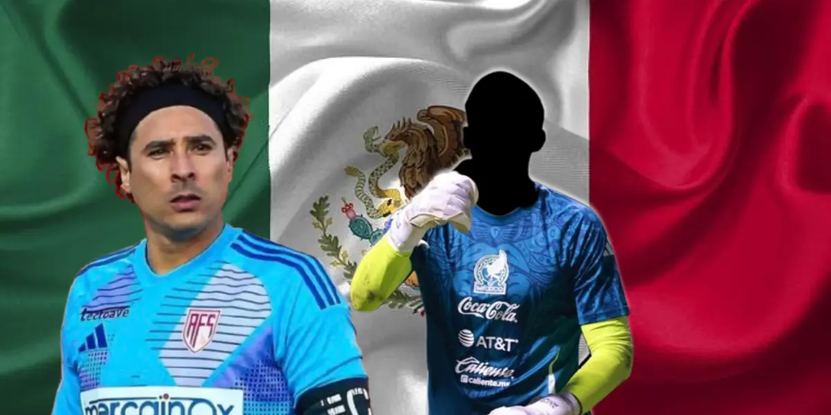 Guillermo Ochoa junto a portero incógnito del Tri / FOTO INSTAGRAM