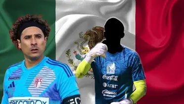 Guillermo Ochoa junto a portero incógnito del Tri / FOTO INSTAGRAM