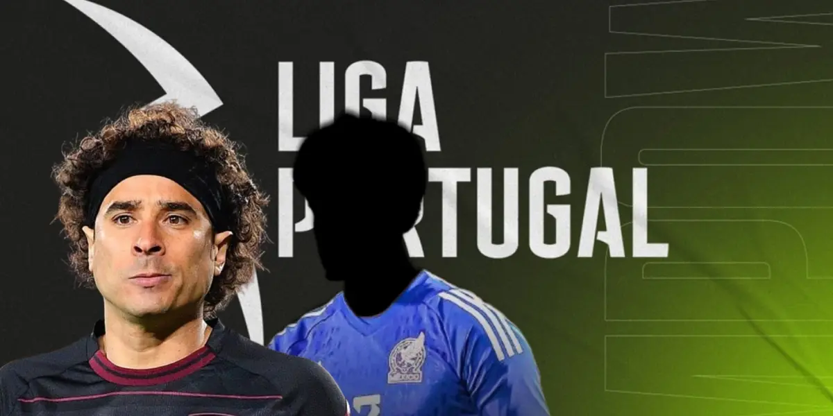 Guillermo Ochoa junto a portero incógnito del Tri / FOTO MARCA