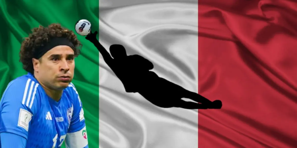 Guillermo Ochoa junto a portero incógnito / FOTO W DEPORTES