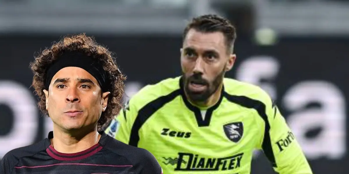 Guillermo Ochoa junto a Vicenzo Fiorillo / FOTO MARCA