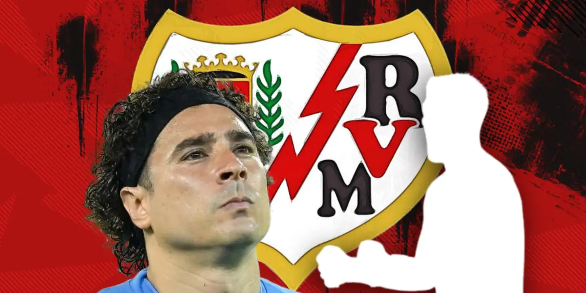 Guillermo Ochoa y silueta de portero/Foto Wallpapers4screen.