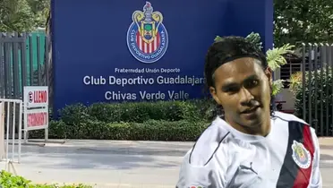 Gullit Peña y entrada a Verde Valle de fondo/ Foto Rebaño Pasión.