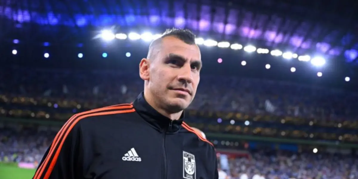 Guzmán en partido con Tigres. Foto: Mediotiempo