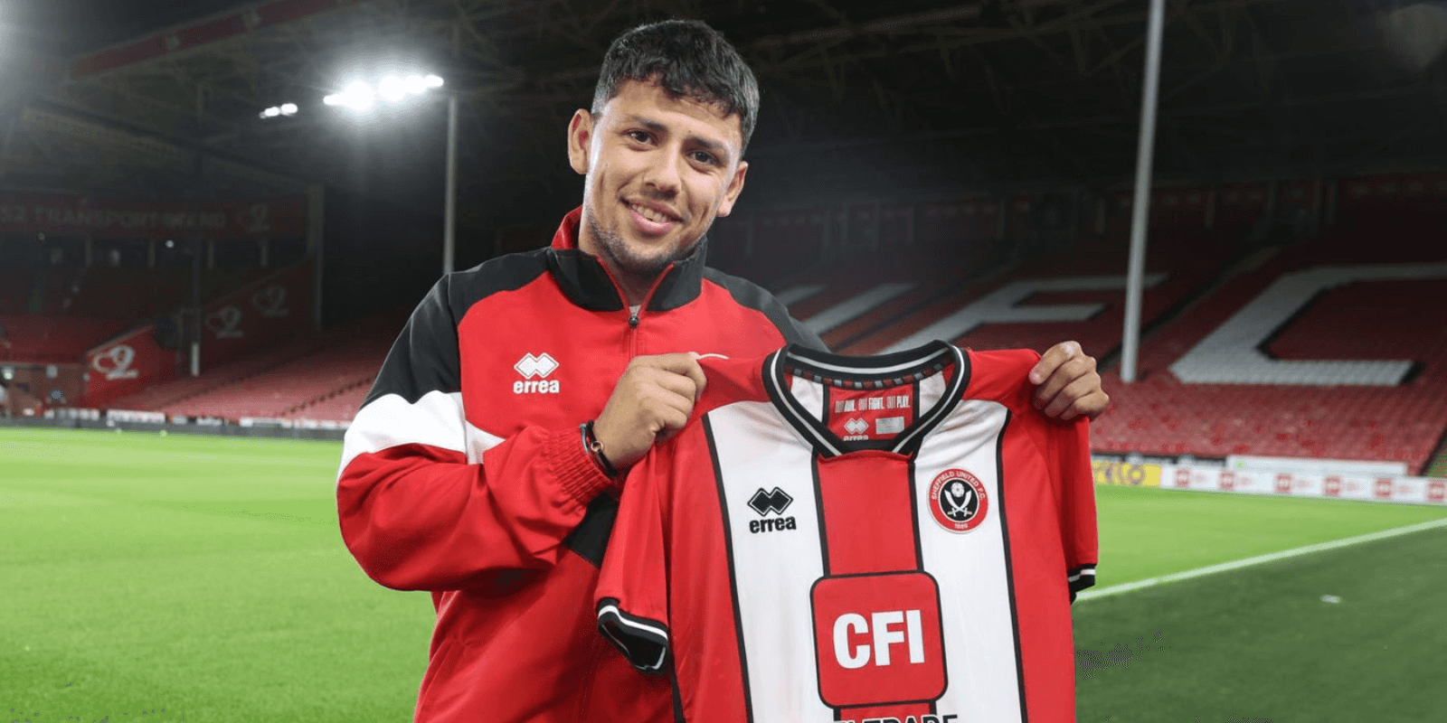 Hamer con jersey. Foto: Sheffield