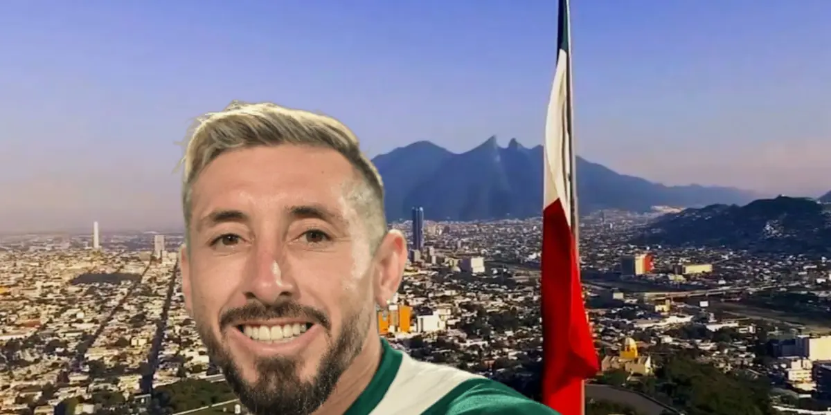 Héctor Herrera sonriendo y ciudad de Monterrey de fondo/ Foto Programas Destino México.