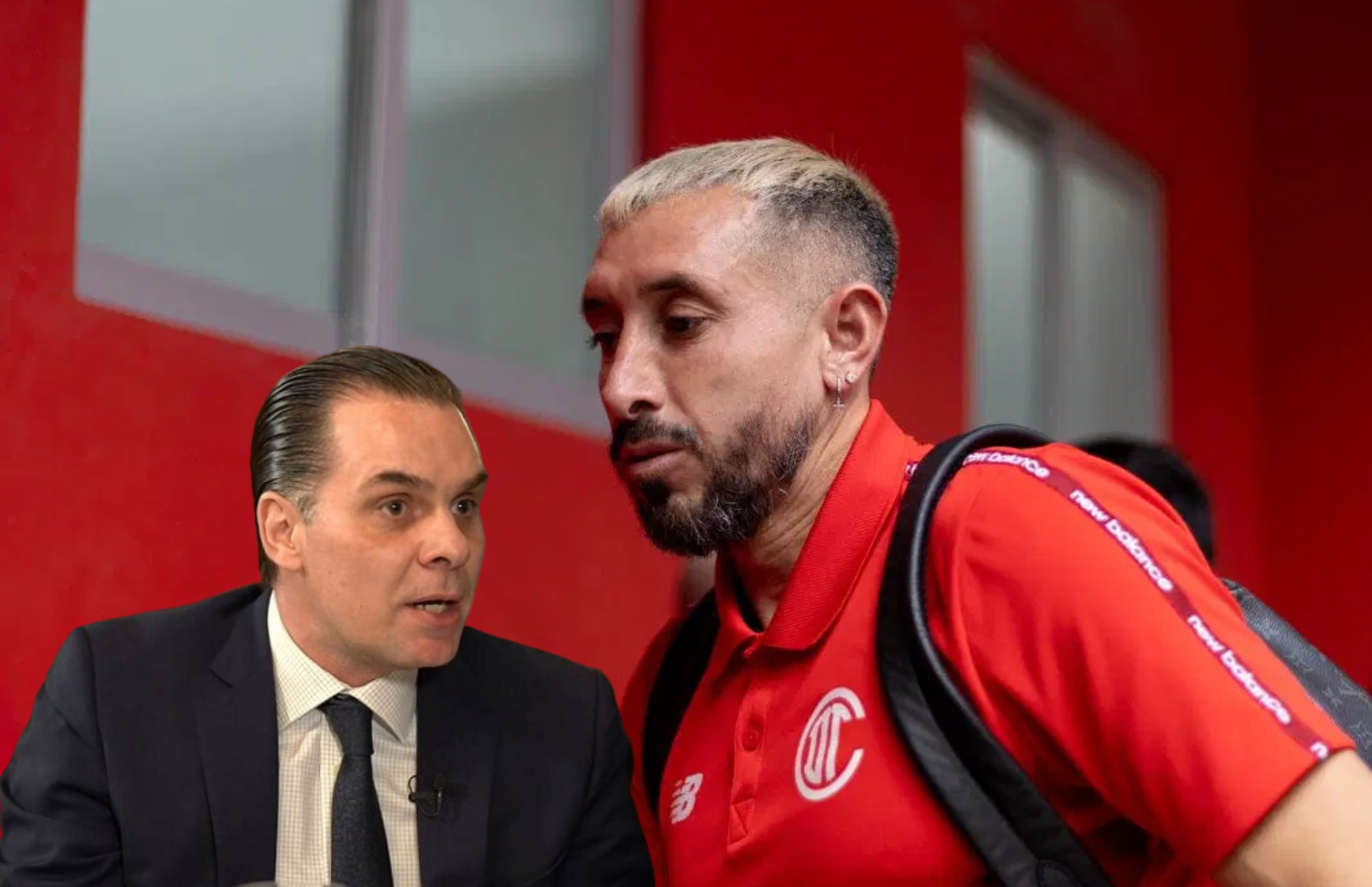 Héctor Herrera y Christian Martinoli/Foto Sports Judge.