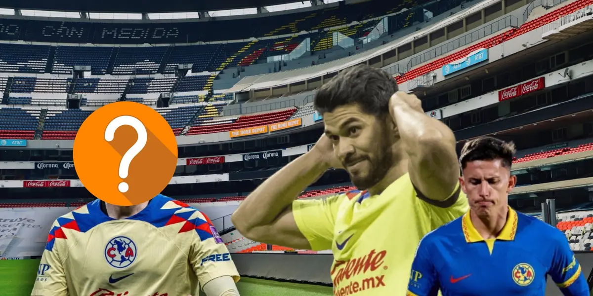 Henry Martín con la manos en al cabeza, Brian Rodríguez y orto futbolita/ Foto Infobae,