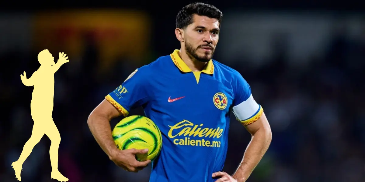 Henry Martín en partido con América. Foto: Récord