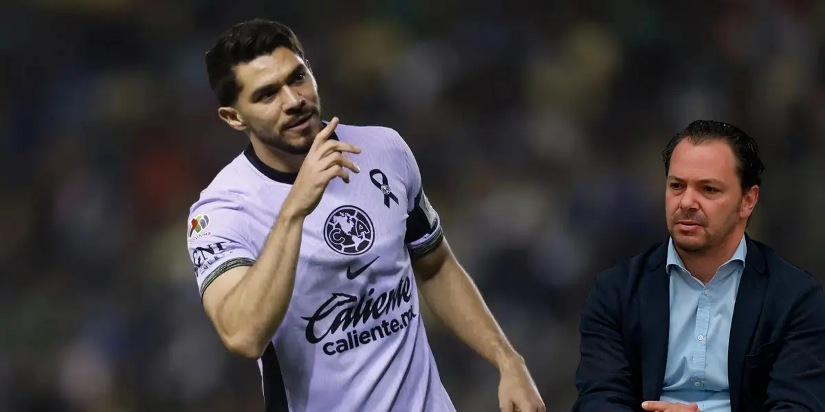 Henry Martín en partido con el América. Foto: Plano informativo.