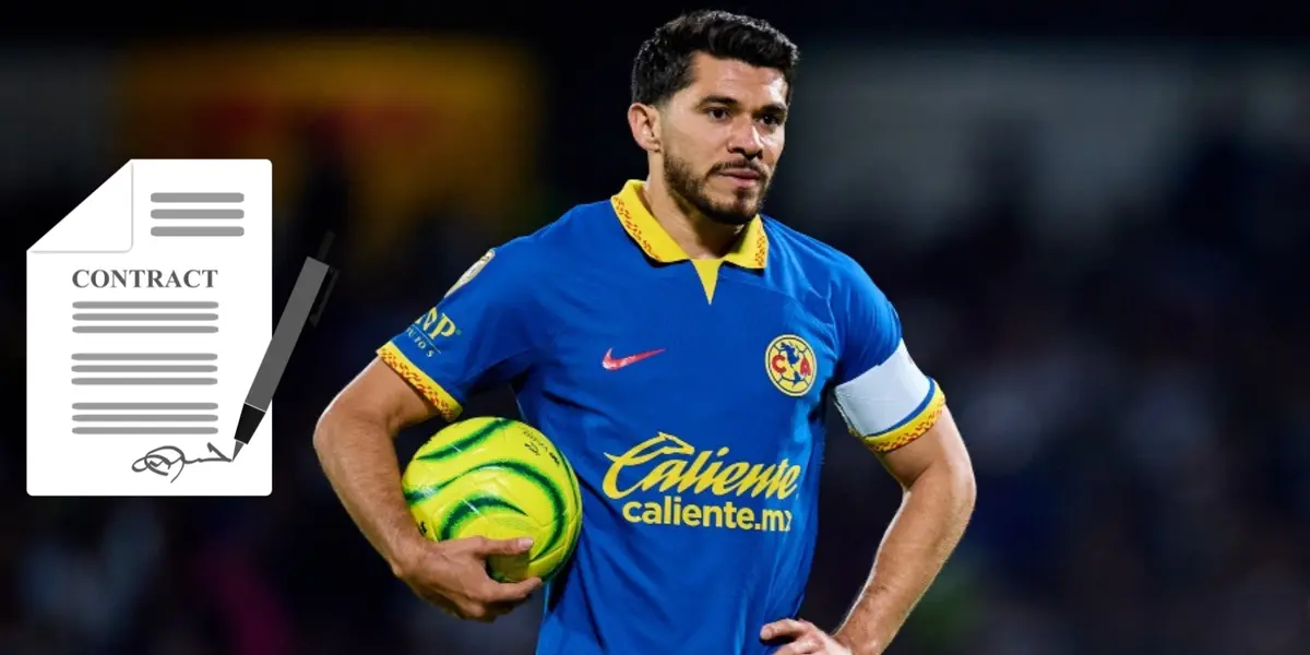 Henry Martín en partido con el América. Foto: Récord