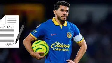 Henry Martín en partido con el América. Foto: Récord