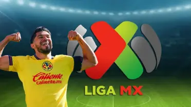 Henry Martín junto a logo de la Liga MX / FOTO QUINTO PARTIDO