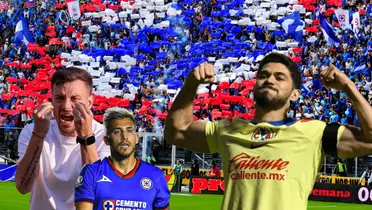 Henry Martín mostrando músculos Martín Anselmi enfadado y Gonzalo Piovi/ Foto 'X'.