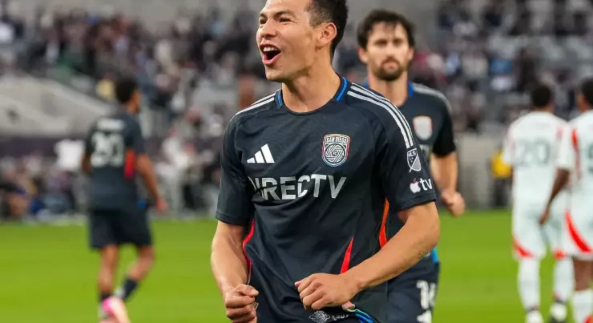 Hirving “Chucky” Lozano, durante un partido con San Diego FC; sus estadísticas individuales no fueron suficientes para asegurar su continuidad
