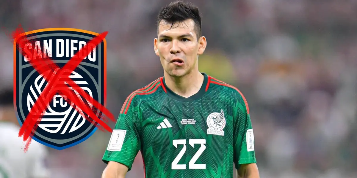 Hirving Lozano en partido con México. Foto: Milenio