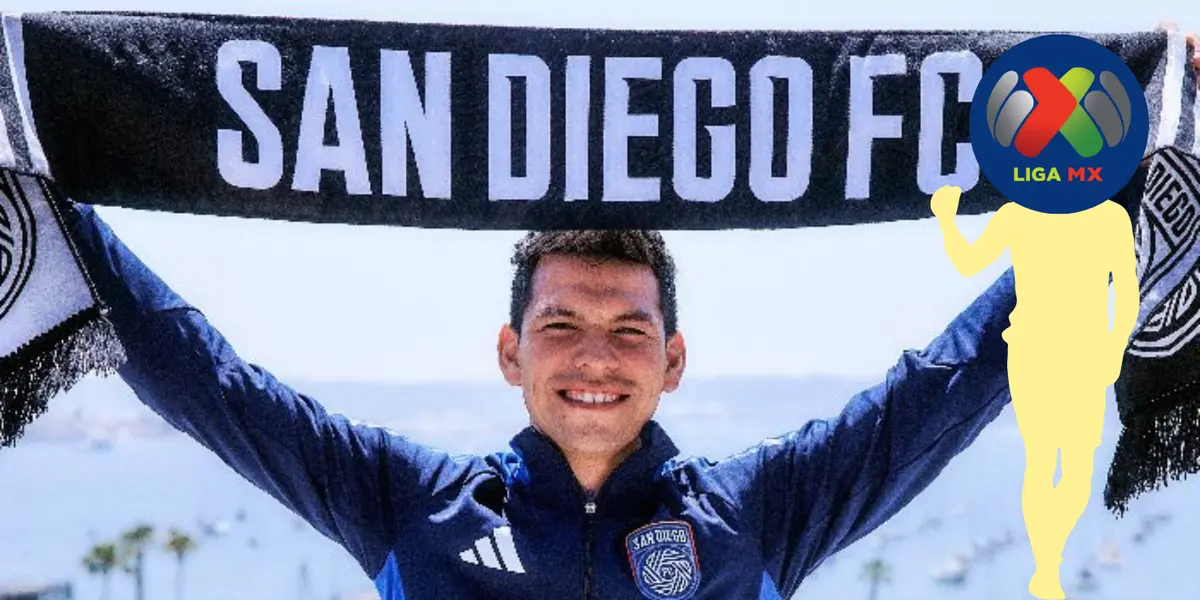 Hirving Lozano en presentación con el San Diego F.C. Foto: San Diego