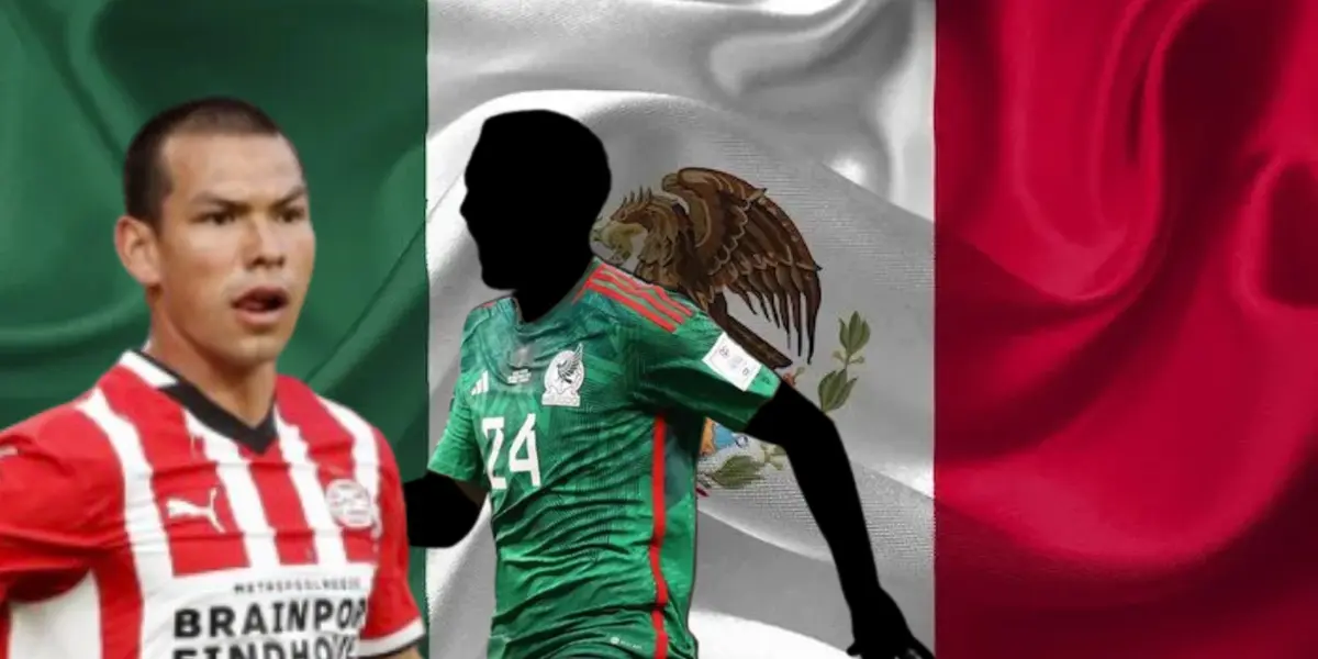 Hirving Lozano junto a futbolista incógnito del Tri / FOTO TRANSFERMARKT
